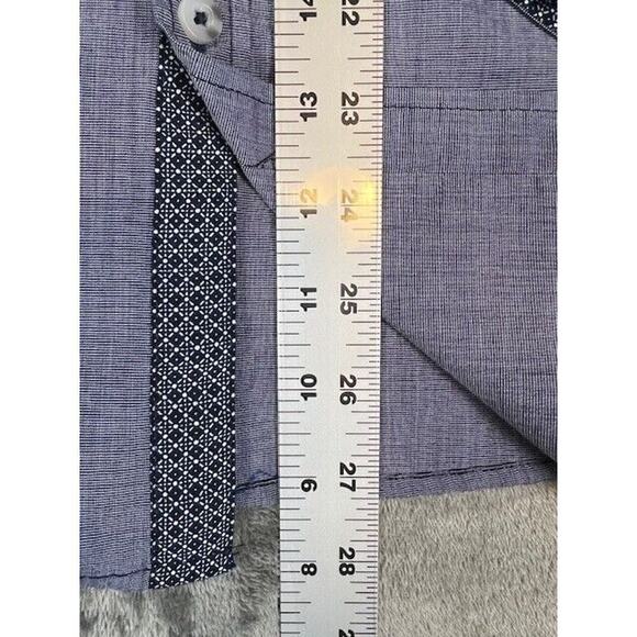 Better Unsaid Mens Shirt Blue Size X-Large Long Sleeves Roll-Tab - Picture 7 of 10